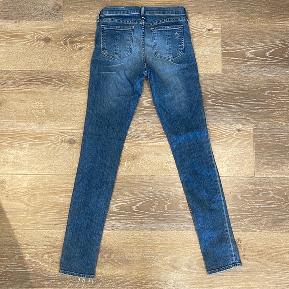 Rag and Bone Low-Rise Skinny Jeans (Size 26) - Picture 4 of 6